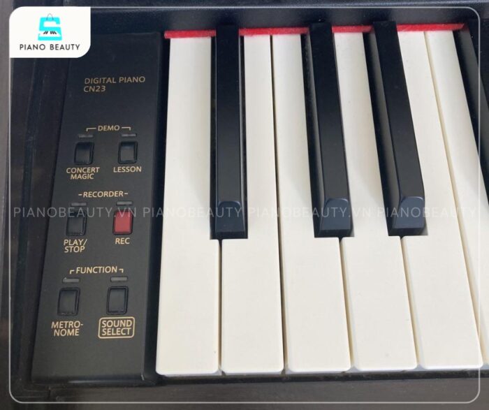 Đàn Piano Điện Casio PX760WE có chức năng ghi âm metronome