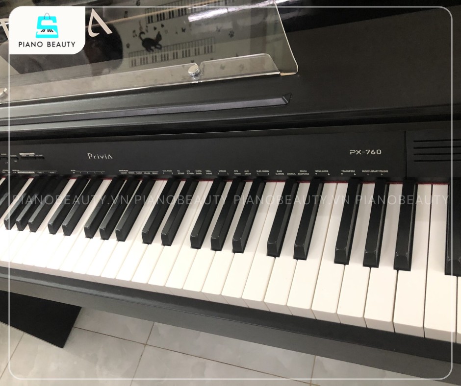 Đàn Piano Điện Casio PX760BN trang bị 88 phím