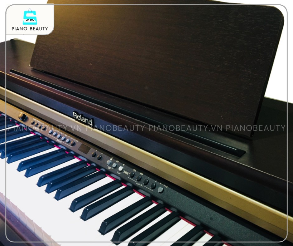Đàn Piano Điện Roland HP2DMH được trang bàn phím Feel-G phản hồi nhanh nhạy