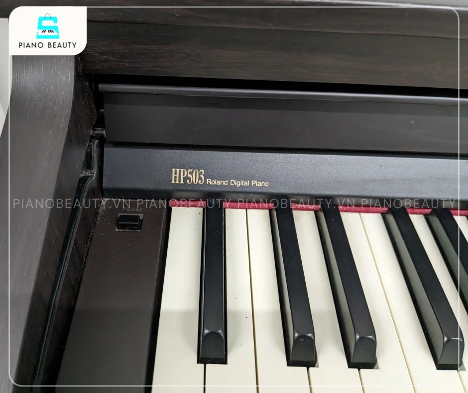Đàn piano điện Roland HP503 tích hợp bàn phím Ivory Feel-S với Escapement
