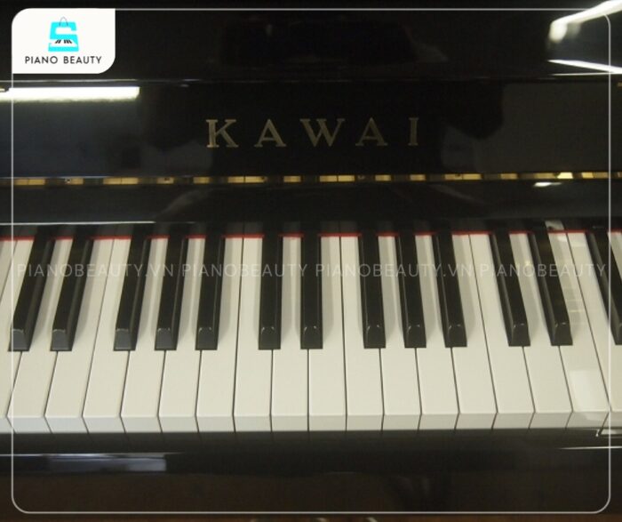 Đàn Piano Kawai BS1A với bàn phím mang đến cảm giác chạm phím êm ái và chân thực