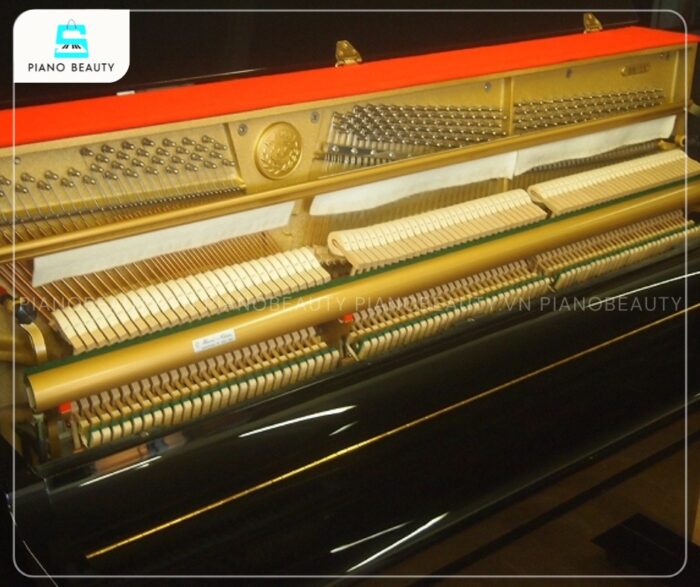 Đàn Piano Kawai BS1A với búa đàn đảm bảo độ nảy phím tối ưu và tạo ra chất âm vô cùng mượt mà