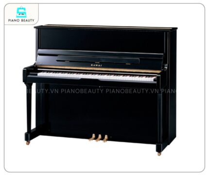 Đàn Piano Kawai BS20 với những đường nét được chăm chút tỉ mỉ, toát lên vẻ đẹp sang trọng
