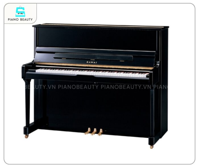 Đàn Piano Kawai BS20 với những đường nét được chăm chút tỉ mỉ, toát lên vẻ đẹp sang trọng