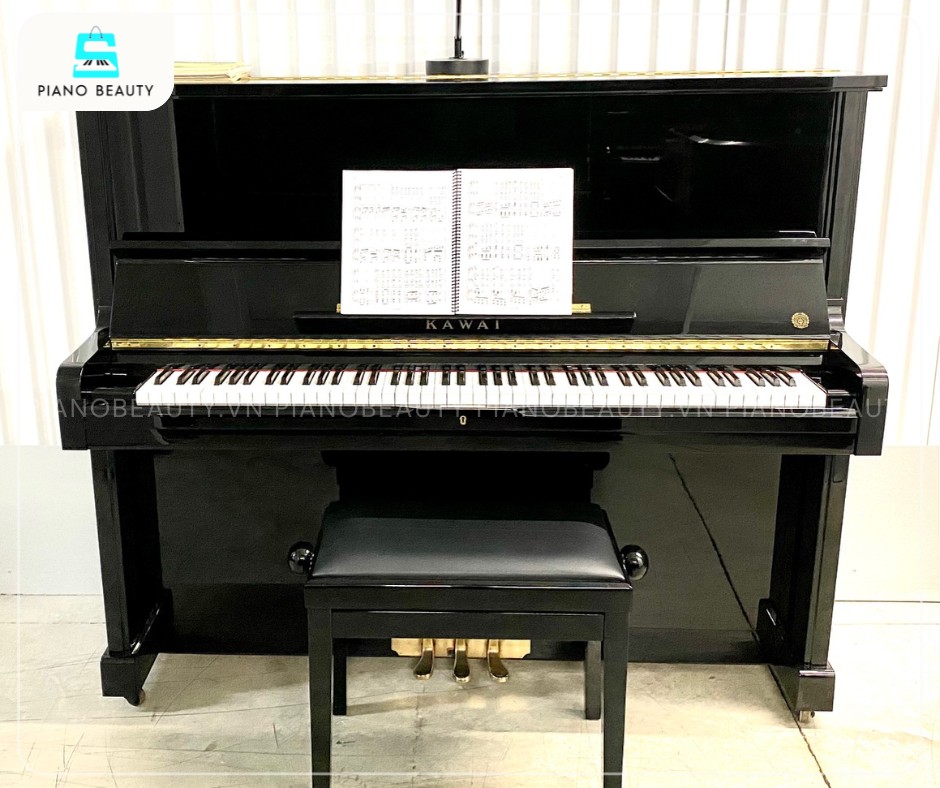 Đàn Piano Kawai BS30 có thùng đàn được chế tác từ loại gỗ nguyên khối cao cấp