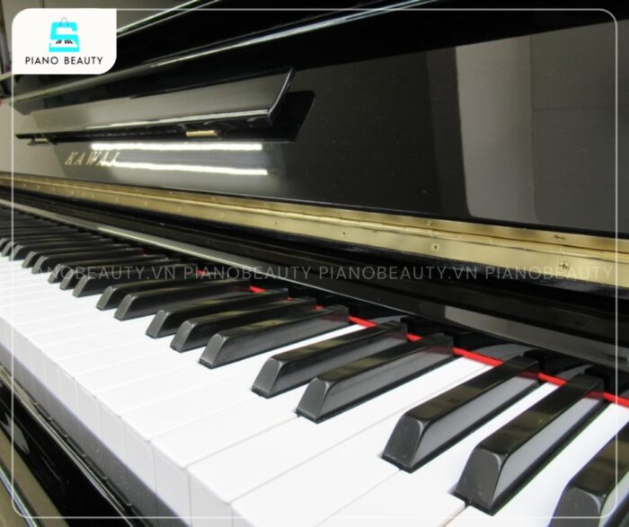 Đàn Piano Kawai BS3A được trang bị bàn phím mang lại cảm giác êm ái và mượt mà khi lướt ngón