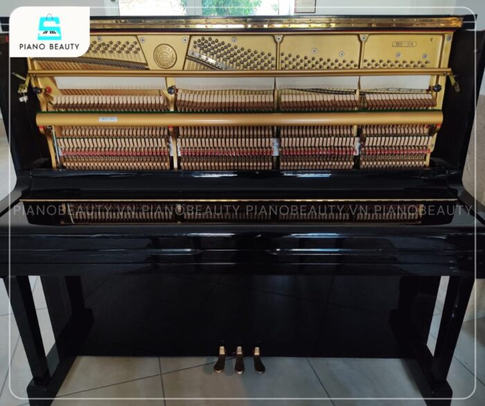 Đàn Piano Kawai BS3A có thùng đàn được chế tác từ loại gỗ nguyên khối cao cấp