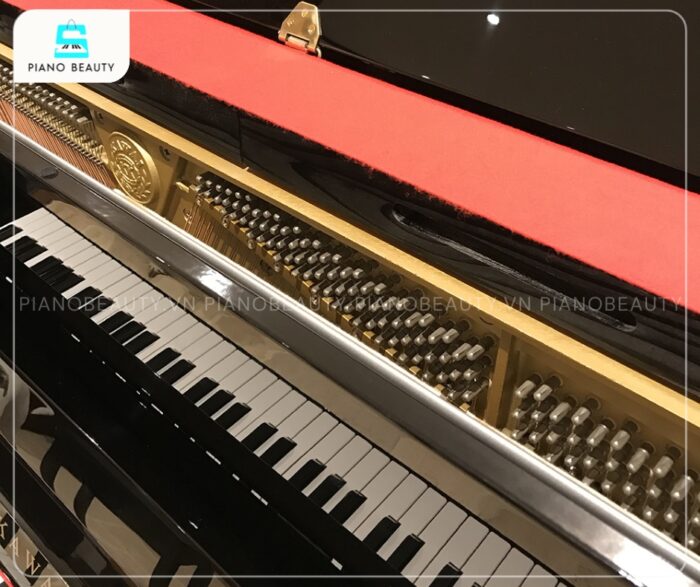 Đàn Piano Kawai CX5H với bàn phím làm từ chất liệu cao cấp là Acrylic/Phenol