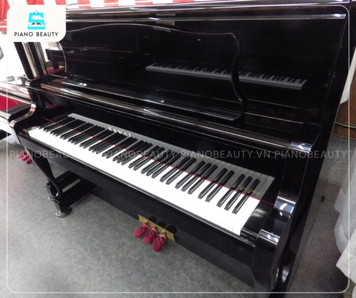 Đàn Piano Kawai DS80 sở hữu lớp sơn phủ bóng bẩy cao cấp, ấn tượng