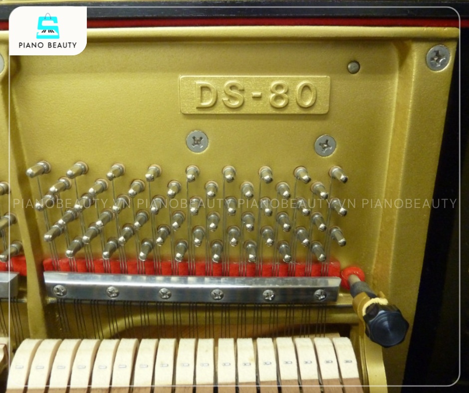 Đàn Piano Kawai DS80 có búa đàn được làm từ gỗ gụ cao cấp
