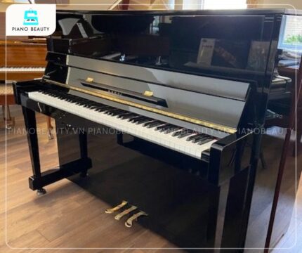 Đàn Piano Kawai HA30 với lớp vỏ đàn được chế tác từ gỗ cao cấp, trải qua quá trình hoàn thiện tỉ mỉ với độ bóng mịn