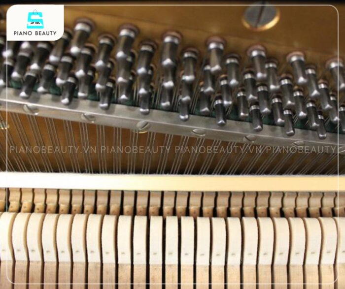 Đàn Piano Kawai K35 có búa đàn làm từ gỗ bền bỉ và cao cấp