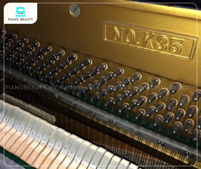 Đàn Piano Kawai K35 được đánh giá cao nhờ chất âm ấm áp
