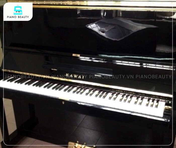 Đàn Piano Kawai K35 gây ấn tượng với những đường nét thanh lịch và tinh xảo