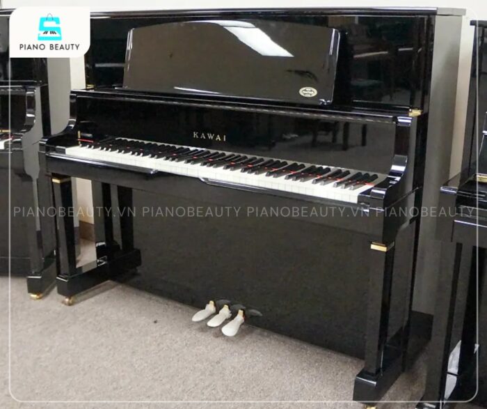 Đàn Piano Kawai K71 mang phong cách upright piano cổ điển