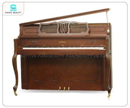 Đàn Piano Kawai KL11KF được hoàn thiện bằng lớp sơn bóng bẩy màu đen hoặc nâu gỗ