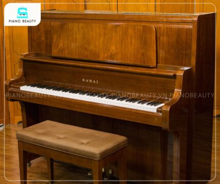 Đàn Piano Kawai KL32WG với những đường nét, chi tiết trên cây đàn đều được hoàn thiện công phu, tỉ mỉ