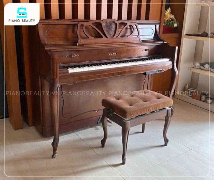 Đàn Piano Kawai KL62KF sở hữu thiết kế cổ điện và sang trọng
