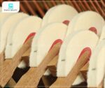 Đàn Piano Kawai KL68W có búa đàn làm từ gỗ gụ bọc nỉ