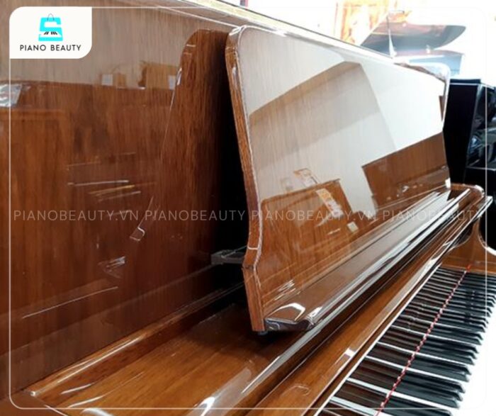 Đàn Piano Kawai KL75W mang phong cách thiết kế piano upright cổ điển