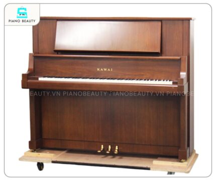 Đàn Piano Kawai KL78W nổi bật nhờ lớp vỏ gỗ tự nhiên được hoàn thiện bằng lớp phủ bóng mờ đầy tinh tế