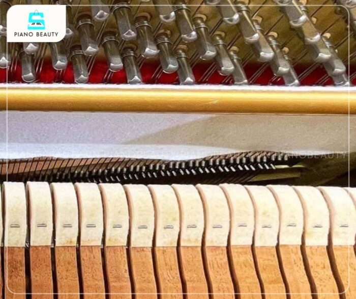 Đàn Piano Kawai KL95R có búa đàn được làm từ lông cừu tự nhiên
