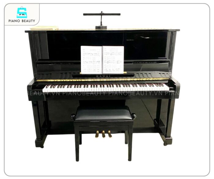 Đàn Piano Kawai NS10M có thiết kế toát lên vẻ sang trọng với những đường nét được chạm khắc tỉ mỉ nhưng vẫn đầy mạnh mẽ