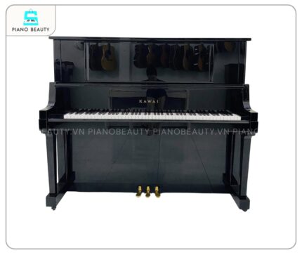 Đàn Piano Kawai US75 với lớp vỏ ngoài được chế tác từ gỗ nguyên khối