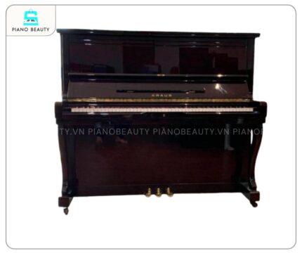 Đàn Piano Kraus U130 có thiết kế sang trọng, đẳng cấp