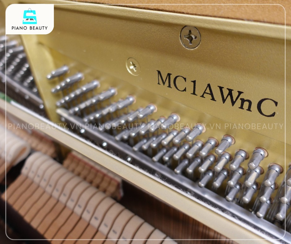 Đàn Piano Yamaha MC1AWnC tích hợp công nghệ cải tiến với cơ chế búa và bàn phím cực kỳ nhạy bén