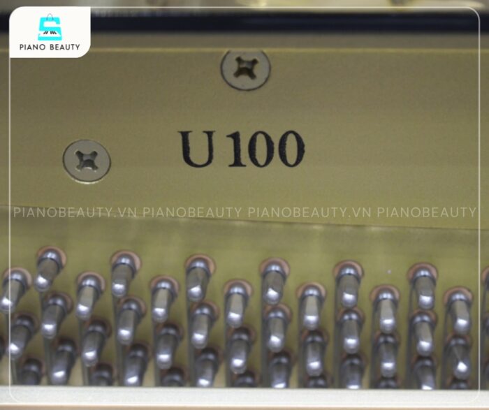 Đàn Piano Yamaha U100 tạo ra dải âm thanh cân bằng và hài hòa