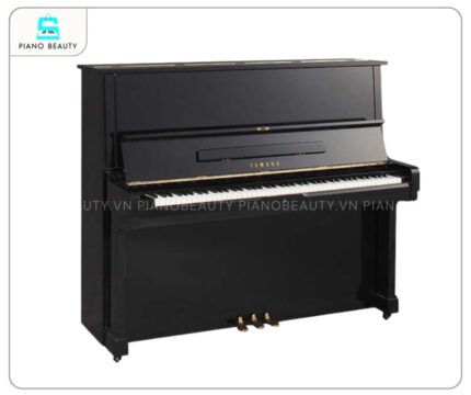 Đàn Piano Yamaha U2M có kiểu dáng upright piano cổ điển kết hợp lớp sơn đen bóng