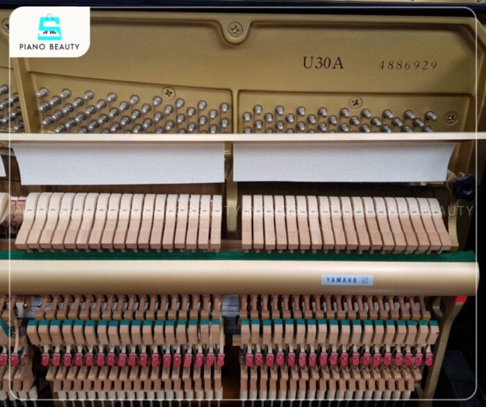 Đàn Piano Yamaha U30A có búa đàn bọc nỉ lông cừu cao cấp