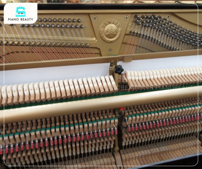 Đàn Piano Yamaha UX50BL trang bị b búa đàn bọc nỉ cao cấp