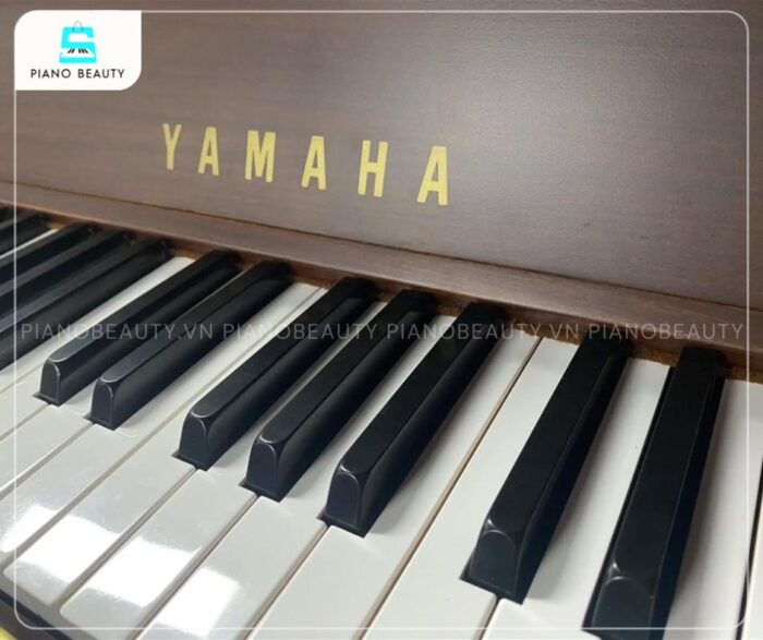 Đàn Piano Yamaha W101 gồm 88 phím, được bao phủ bởi vật liệu Phenolic Resin