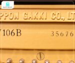Đàn Piano Yamaha W106B gây ấn tượng với chất âm ấm áp