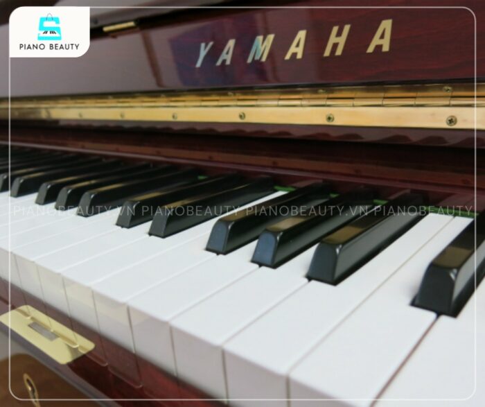 Đàn Piano Yamaha W106BB có cơ chế bàn phím hoạt động cực kỳ chính xác và nhạy bén