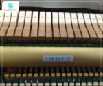 Đàn Piano Yamaha W106BM có búa đàn bọc lông cừu cao cấp, W106BM kiến tạo nên dải âm thanh phong phú, hài hòa