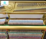 Đàn Piano Yamaha W107B gây ấn tượng với âm sắc trong trẻo, ấm áp và mạnh mẽ được tạo nên nhờ vật liệu cao cấp cùng thiết kế tối ưu