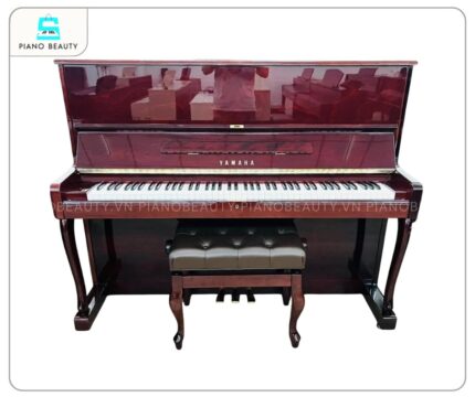Đàn Piano Yamaha W108B sở hữu phong cách thiết kế độc đáo