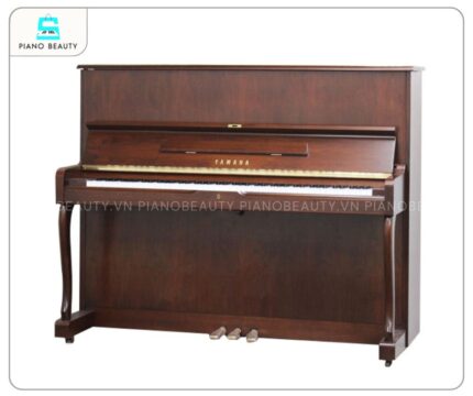 Đàn Piano Yamaha W110BW có bề mặt sơn không chỉ tạo điểm nhấn sang trọng mà còn thu hút mọi ánh nhìn