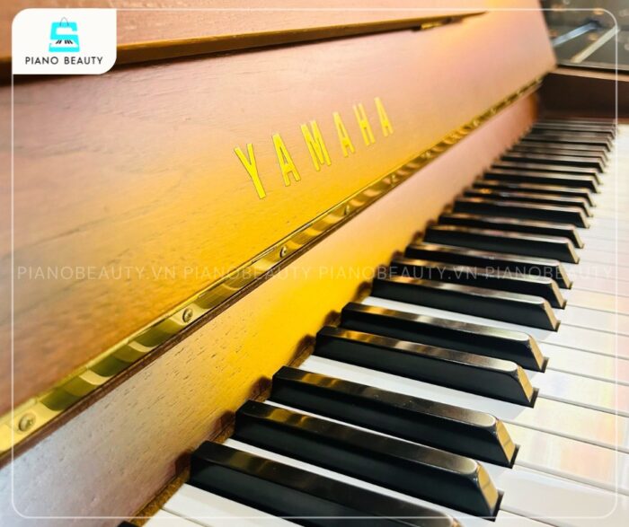 Đàn Piano Yamaha W116WT có các phím được chế tạo từ hai loại vật liệu cao cấp