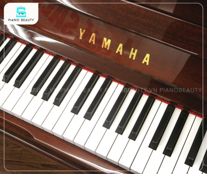 Đàn Piano Yamaha W3AMhC có bàn phím được chế tác từ gỗ tự nhiên