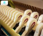 Đàn Piano Yamaha YU10 sở hữu hệ thống búa đàn có độ nhạy cao