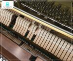Đàn Piano Yamaha YU10WnC trang bị búa đàn bền bỉ, có độ phản hồi cao