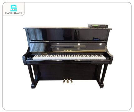 Đàn Piano Yamaha YU1SXG có thiết kế sang trọng và tính năng tự động chơi Disklavier độc đáo