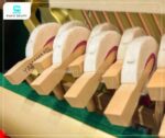Đàn Piano Yamaha YU3 có búa đàn được sản xuất từ lông cừu