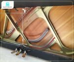 Đàn Piano Yamaha YUS1 với bảng cộng hưởng được chế tác từ gỗ vân sam cao cấp