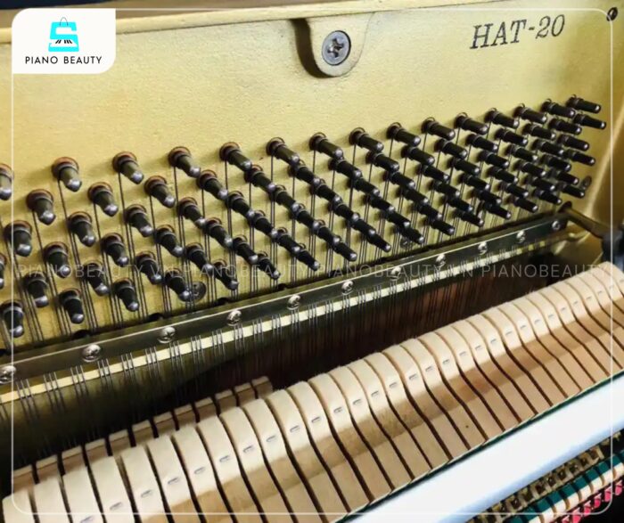 Bộ máy chắc chắn của piano Kawai HAT20