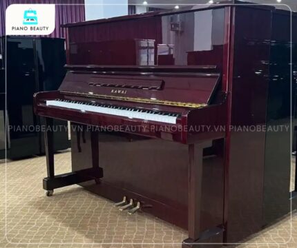 Đàn piano cơ Kawai KL53K với thùng đàn gỗ mahogany cao cấp
